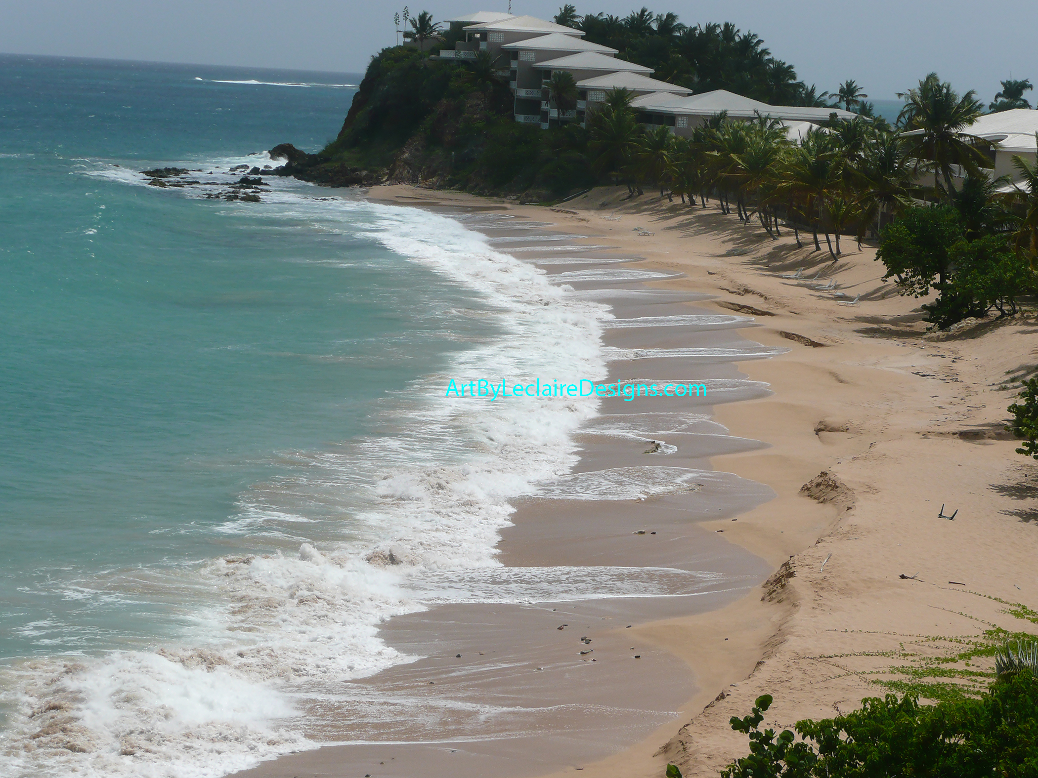 Caribbean Beach 5x7 300 ppi