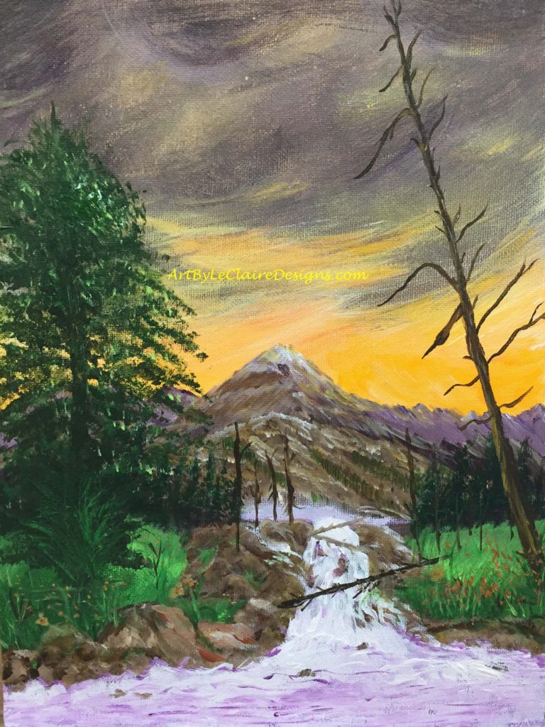 Mountain painting2 w